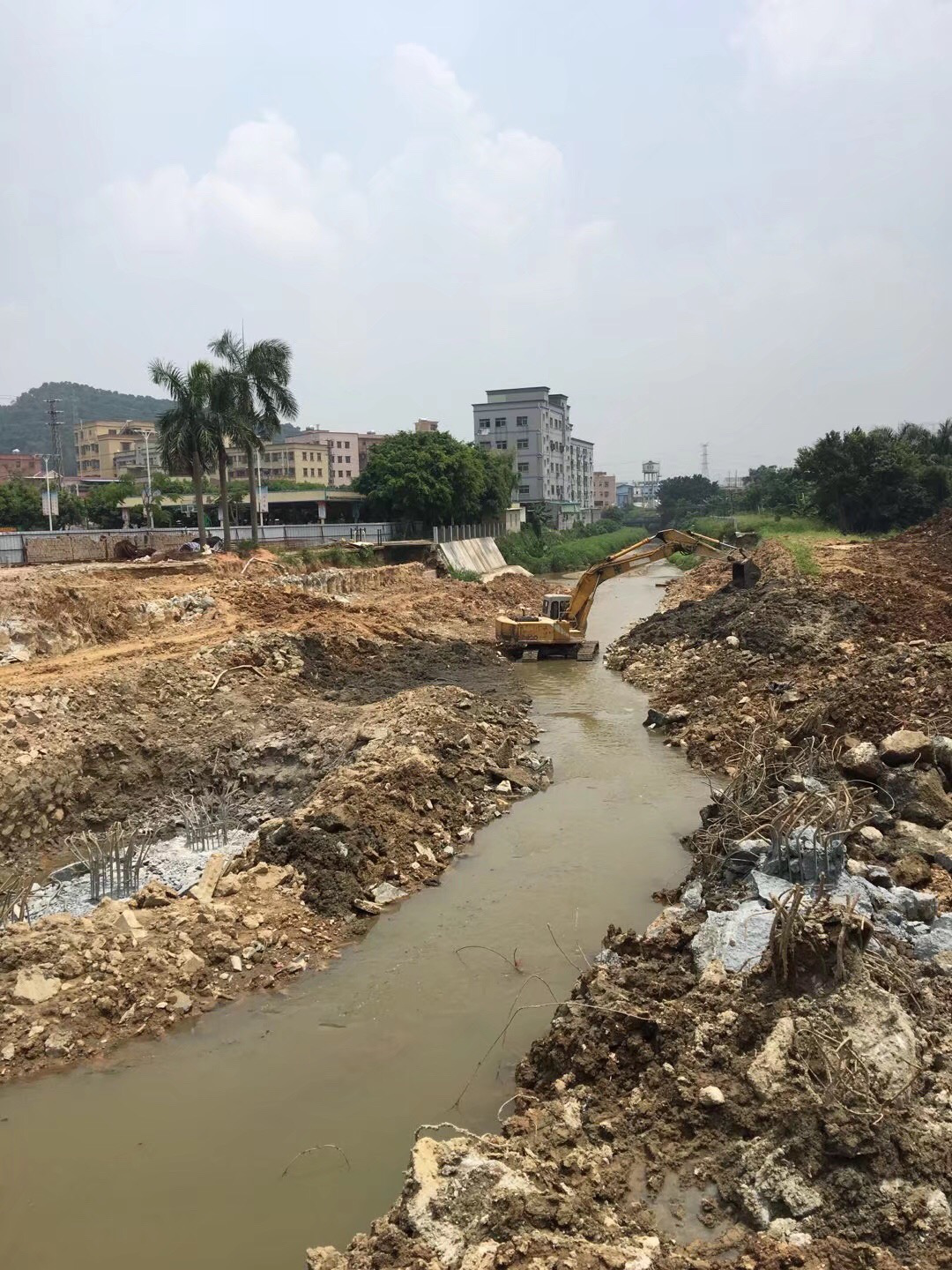 （2018）東莞市橋隴河河道綜合整治工程（塘廈部分）第一標(biāo)段